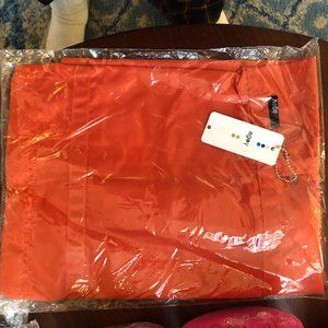 Women's Sunset Orange Yoga Mat Bag - by agoy